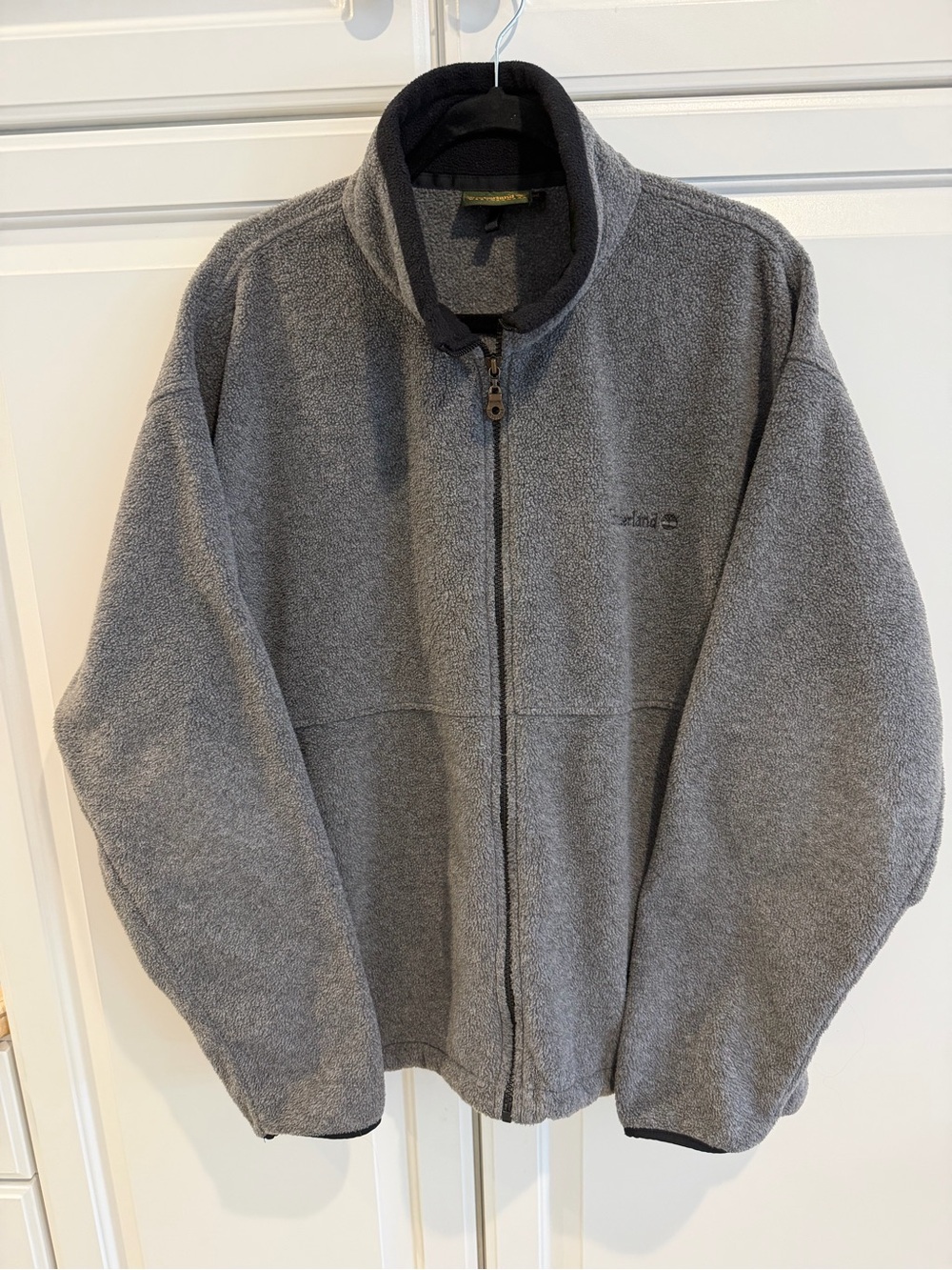 Men’s Timberland Gray Full-Zip Fleece Jacket